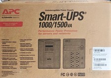 APC SMT1000 Smart-UPS 120 VAC 1000/1500va NEW OPEN BOX, NEW BATTERIES, TESTED. picture