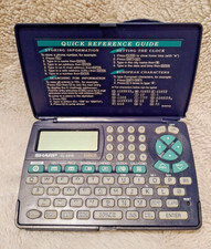 Sharp EL-6810 64KB Memo Master Electronic Organizer  UNTESTED picture