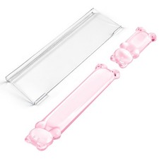 16.9inch Computer Keyboard Stand for Desktop, Gel Keyboard Wrist Rest Set for... picture