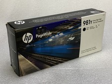 Genuine HP 981Y L0R16A Black PageWide Ink Cartridge NEW OEM SEALED 2020-2022 picture