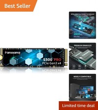 S500 Pro 256GB M.2 PCIe SSD – Supercharge Your PC with 3000MB/s Performance picture