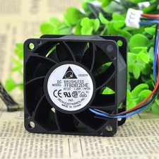 Delta DC Brushless 12V 1.2A 60*60*38mm 3 wire Fan - FFB0612EHE picture