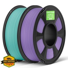 Deeplee Matte PLA Filament 1.75mm 2kg Teal Green Lavender picture