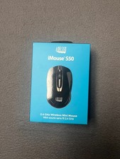 ADESSO iMouse S50 Wireless Mini Mouse Ambidextrous Design Work Home Brand New picture