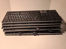 Lot Of 5 Genuine Dell Y-U0003-DEL5 U473D 2 USB Ports Multimedia Keyboard picture