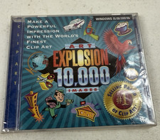 Nova Development Art Explosion 10,000 Art Images Windows clip art 2001 picture