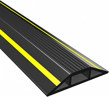 Cubre Cables de Piso PVC Uso Pesado Protector de Cables para Exterior Interior picture