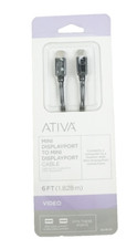 Ativa Mini Displayport to Mini Displayport Cable 6 FT 993-497 picture