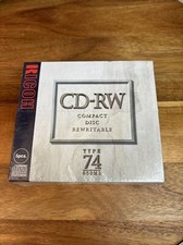 CD-RW 20 RICOH  74 Min 650 MB - Recordable Rewritable CD Disc Set 5..C3 picture