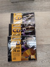 3 Brand New- Memorex CD-R 650MB 74min Professional Recordable Compact Disc, Gold picture