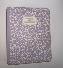 Purple iPad Pro Case 13” M4/M5 – Composition Notebook Style picture