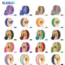 【Buy 6 Get 10】ELEGOO ASA Matte PLA PLA+ PETG TPU 3D Printer Filament 1.75mm 1kg picture