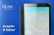 Brand New Sealed In Box QLink Scepter 8 Tablet picture