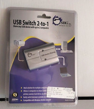 SIIG USB Switch 2-to-1 - USB Sharing Device Model US 2258 SEALED picture