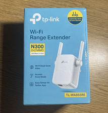 TP-LINK TL-WA855RE N300 300Mbps 2.4GHz Wi-Fi Range Extender 2x2 MIMO White picture