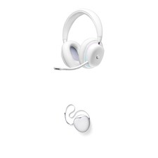 Logitech PC Wireless Audio Bundle: G735 Aurora Headset + Case - Off-White picture
