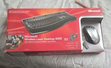 Rare Microsoft Laser Desktop 6000 v2 Wireless Keyboard Sealed Brand New NOS picture