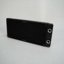 Ultra Thin Aluminum Radiator 240mm 22.5mm G1/4 PC Water Cooling 17 Channel Slim picture