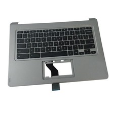 Acer Chromebook CB5-312T Silver Upper Case Palmrest & Keyboard picture