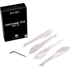 EVGA White Trim Kit for EVGA 20-Series FTW3 Cards 100-TK-K3W0-LR NEW picture