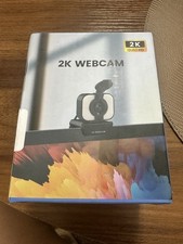 2K Webcam Quad HD 2K USB Black High Resolution Video Camera for PC Laptop picture