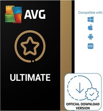 AVG Ultimate 2026 10 Device 3 Year Antivirus + Secure VPN & AVG TuneUp Email picture
