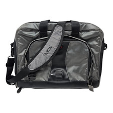 Tumi T2 Computer Travel Laptop Case Bag File Dividers Shoulder Strap Grey Black picture