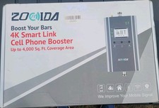Zorida 4k Sq. Ft. Smart Link Cell Phone Booster Cell Phone Booster F10G-5S-BTW picture