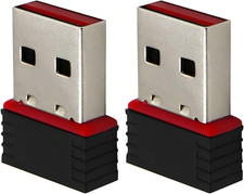 Paquete 2 adaptador WiFi USB inalambrico 150Mbps 24GHz Windows 10 sin driver picture