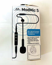 Antlion Audio ModMic 5 Clip-On Magnetic Mic w/ Mute Button 3.5mm TRS Black picture