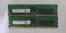 2 x 16GB Micron MTA16ATF2G64AZ-2G1A1 DDR4 PC4-2133P UDIMM Desktop Memory picture