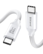 USB4 fits Thunderbolt 4 Cable 40Gbps 240W 8K Dual 4K Fast Charge 6.6FT/2M picture