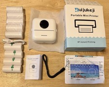 HuiJuKeJi Portable Mini Printer BT Instant Printing picture