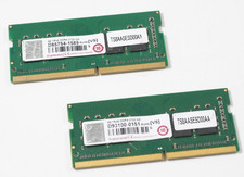 **ISSUE**Transcend 8GB (2 x4GB) DDR4-2133 1Rx8 SODIMM Kit-Tested Working picture