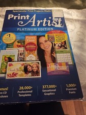 Print Artist Platinum Edition – Home Graphics Software Box SetPrint Artist... picture