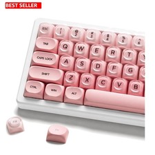 Keys PBT Keycaps, Jelly Cute Creamy Caps MOA Profile, MX-Compatible Mechanical picture
