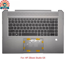 New For HP ZBook Studio G5 Palmrest with Backlit Keyboard L34210-001 Gray 15.6