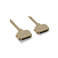 3ft SCSI-II HPDB50 Male to SCSI-II HPDB50 Male Cable - Beige picture