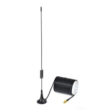 DAB Aerial Antenna for Car Radio coaxial MCX plug - 28cm - High Gain Antenna picture