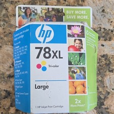 HP 78XL Genuine Original Tri-Color Inkjet Ink Cartridge 38 mL 1.28 fl oz picture