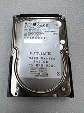 FUJITSU MAW3147NC 147GB 10k RPM SCSI ULTRA 320 HDD CA06550-B24000FA QTY AVAIL picture