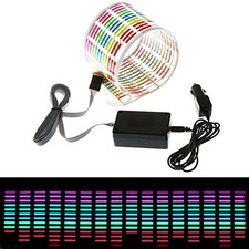 ESUPPORT 45 x 11cm Sound Music Activate Sensor Car Auto Sticker Multi Colour picture