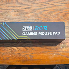 Ktrio RGB Illuminated Gaming Mouse Pad XL 31.5x15.7 Black Non-Slip picture