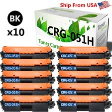 10PK CRG051H Toner Cartridge 051H for Canon imageCLASS LBP162dw MF269dw picture