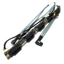 HP SAS Backplane 10 x 2.5'' DL360p G8 692479-001 + 2 x SAS Cables + Power Cable picture