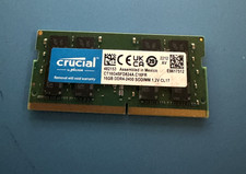 Crucial 16GB DDR4 2400 SODIMM Laptop SFF Memory RAM CT16G4SFD824A picture