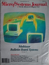 Vintage Computer Magazine MICRO SYSTEMS JOURNAL September/October 1987 SEALED picture