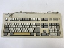 Epson Q203A FCCID C9S4D84701 Vintage 5-pin DIN Connector Mechanical Keyboard picture
