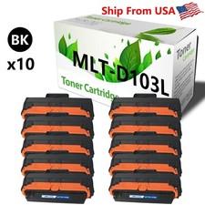 10PACK 103L D103L Toner Cartridge For ML-2951D ML-2955DW ML-2950ND ML-2951ND picture