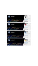 HP 202X High Yield Toner Set Genuine CF500X CF501X CF502X CF503X M254dw NEW picture